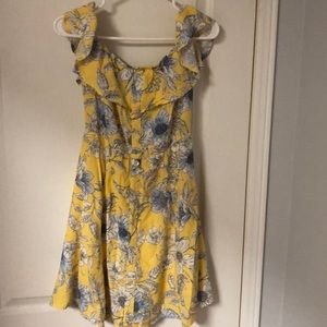 A yellow summer dress